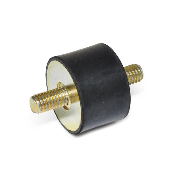 GN351.1-79-57-1/2X13-55 Rubber Bumper 2 Threaded Studs